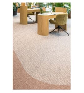 Modulyss Showroom Befimmo carpet colelctions monos forma rust